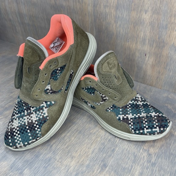 Nike Other - Nike Lunar Flow Woven QS Medium Olive/Bamboo 2012 US 10.5 526636 207